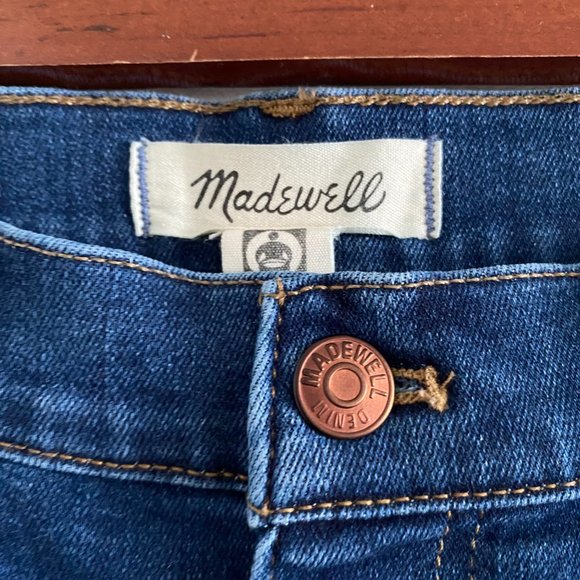 Madewell 10" High-Rise Roadtripper Button Front Jeans - Picture 7 of 16